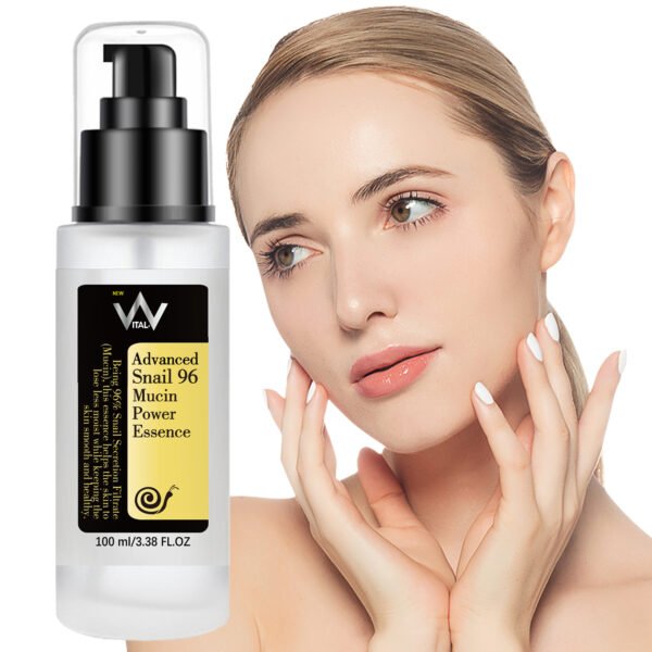 Vital-V Snail Mucin 96% Power Repairing Essence 3.38 fl.oz 100ml, Hydrating Serum for Face with Snail Secretion Filtrate for Dull Skin & Fine Lines, Korean Skin Care - Image 3