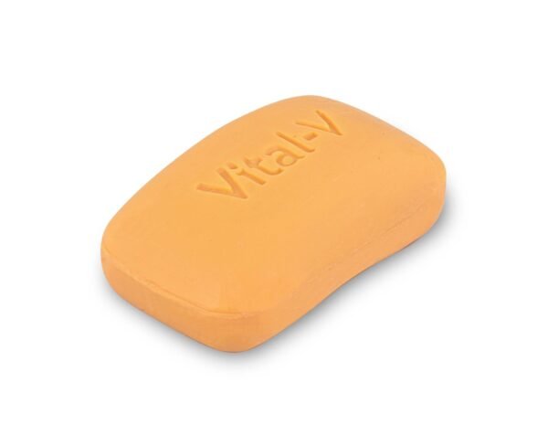 VITAL V Kojic &Turmeric Soap Bar (100g bar) 2-Packs For Face & Body – Natural Soap Bar with Turmeric Oil, Coconut Oil & Sandalwood Extract for Smooth Skin, Deep Cleansing & Moisturizing Soap - Image 5